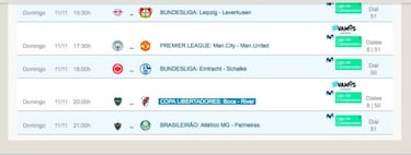 Boca-River, cómo ver en el móvil la final de la Copa Libertadores este domingo