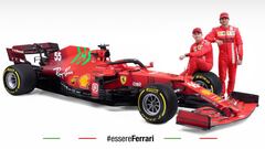 Charles Leclerc y Carlos Sainz. Ferrari SF21. F1 2021.