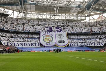 Los tifos más espectaculares del Real Madrid en el Santiago Bernabéu