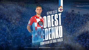 El Deportivo hace oficial a Lebedenko, Saverio será el próximo