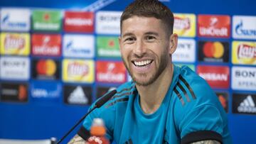 30/04/18 RUEDA DE PRENSA DE SERGIO RAMOS
PREVIA CHAMPIONS LEAGUE
VUELTA
REAL MADRID - BAYERN DE MUNICH