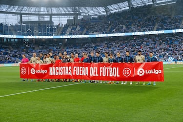 LaLiga cambia la bandera de Ucrania por el mensaje: “Juntos contra el racismo” 