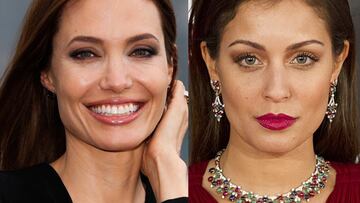 Brad Pitt se lía y confunde a Hiba Abouk con Angelina Jolie: “Se quedó en shock”