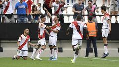 Pozo celebra su gol, el 3-1.
 
 