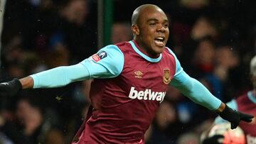 Ogbonna celebrates his winner at the death. 