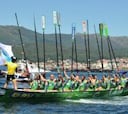 El líder Hondarribia se da un paseo en la regata de Boiro