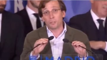 La cara de Courtois con el mensaje que le lanzó Almeida: muy significativa...