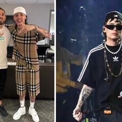 Peso Pluma y Héctor Herrera presumen foto juntos en Houston