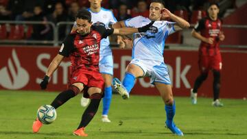 Matheus Aias, jugador del Mirandés.