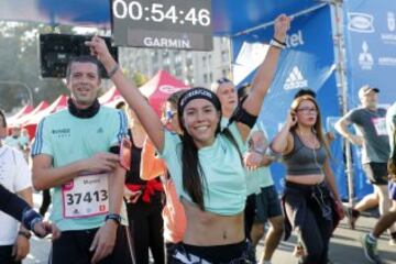 La colorida jornada del Maratón de Santiago, en imágenes