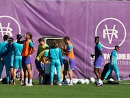 REAL VALLADOLID ENTRENAMIENTO GRUPO