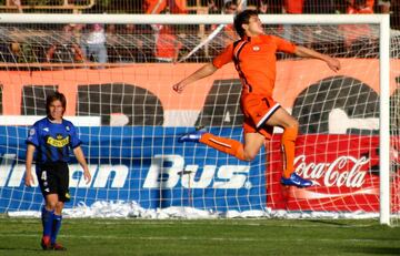 Alexis vestía la camiseta de Cobreloa cuando realizó la primera gira con la Selección.