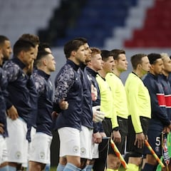 Las imágenes de la victoria del M.City en París