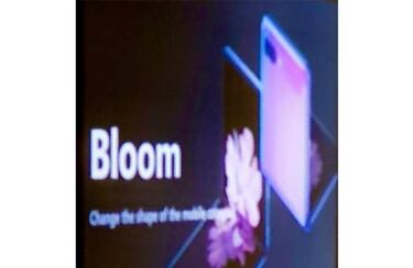 Aparece el Galaxy Bloom, un nuevo móvil plegable de Samsung