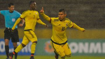 Colombia empató gracias a Juan Camilo Hernández.