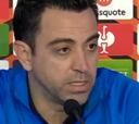 No se cortó un pelo: el recado de Xavi a la prensa de Barcelona