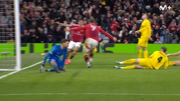 Señoras y señores, este es el United de Amorim: el golazo de Hojlund para ganar que ilustra el cambio de dinámica