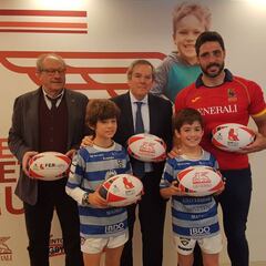 'Generali Get Into Rugby': por los "valores" del rugby en escuelas