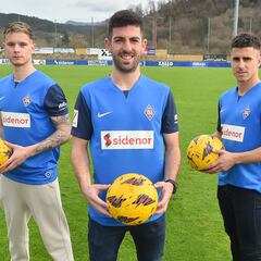 Troncho, Unzueta y Bustinza suman “ilusión y ganas”