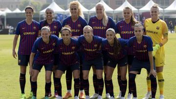 El Barça femenino cierra la gira estadounidense con goleada