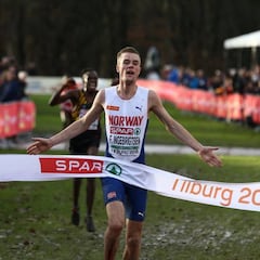 Festival Ingebrigtsen: Filip fue oro europeo; Mechaal, octavo