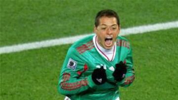 'Chicharito' marcó el gol número 2.100 en la Copa el Mundo