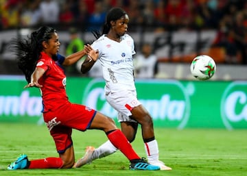 Deportivo Independiente Medellín recibió al América de Cali en la gran final de la Liga Águila Femenina 2019 en el estadio Atanasio Girardot.