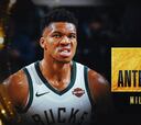 Giannis Antetokounmpo, Jugador Defensivo del Año en la NBA
