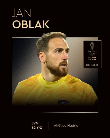 Estos son los nominados al Balón de Oro 2025