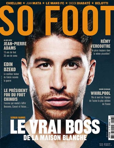 Sergio Ramos, portada de 'So Foot': "El torero frustrado"