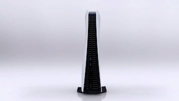 Primera imagen en detalle de la parte trasera de PS5: diseño y conexiones posteriores