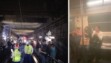 ¡De última hora! Usuarios de la línea 2 del metro CDMX fueron desalojados, tras la presencia de humo y chispas, hoy 14 de agosto.