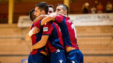 Victoria sufrida del Levante FS en el derbi ante Pe&ntilde;&iacute;scola que mantiene vivo a los granotas en su sue&ntilde;o de jugar la Copa de Espa&ntilde;a.