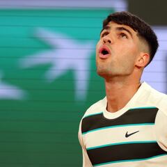 Alcaraz y el cántico: “Lo hice de pequeño y nadie me siguió”