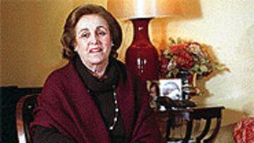 <B>SATISFECHA</b>. Teresa Rivero alaba el esfuerzo que hizo el Rayo en el partido ante el Barcelona.