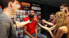 01/07/16 BALONCESTO SELECCION ESPA&Ntilde;OLA ESPA&Ntilde;A RUEDA DE PRENSA 
 MIROTIC