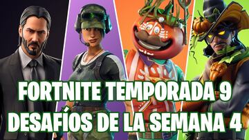 Fortnite Battle Royale: desaf&iacute;os de la Semana 4 de la Temporada 9