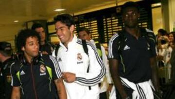<b>SE RECUPERÓ. </b>Kaká, con dolencias en los últimos días, viajó y se disputa hoy el puesto con Özil.