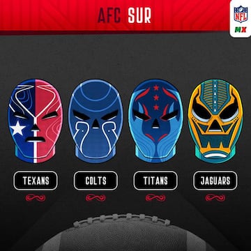 Texans, Colts, Titans y Jaguars