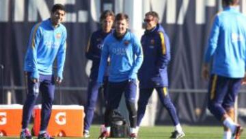 El Barcelona prepara la visita al Espanyol y despide el año