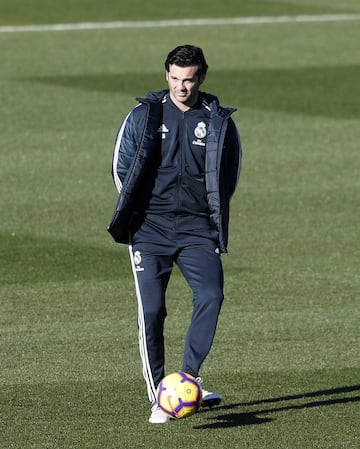 El Madrid prepara el partido contra el Villarreal