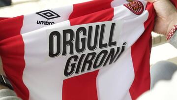 El Girona lucirá 'Orgull Gironí' en su camiseta hasta final de temporada