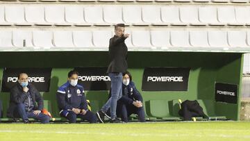 Partido Racing de Ferrol- Deportivo de La Coru&ntilde;a. Rub&eacute;n de la Barrera