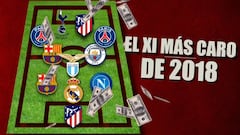 El XI de los jugadores más caros de 2018: ¡ni Messi, ni Cristiano!
