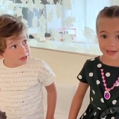 El momento más tierno: los hijos de Marc presentando a su padre antes del partido