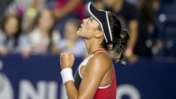 Garbiñe Muguruza avanzó en el Abierto de Monterrey