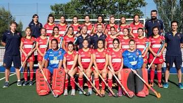 Selecci&oacute;n femenina de hockey hierba.