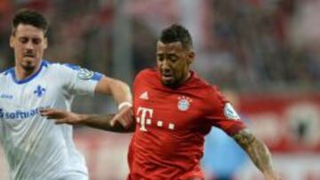 Jerome Boateng, durante un partido con el Bayern de M&uacute;nich.