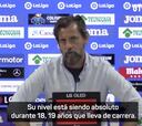 Sánchez Flores: "Queremos mucho a Albiol; su nivel es absoluto desde hace 19 años"