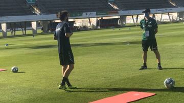 El Albacete vuelve a entrenar casi dos meses después